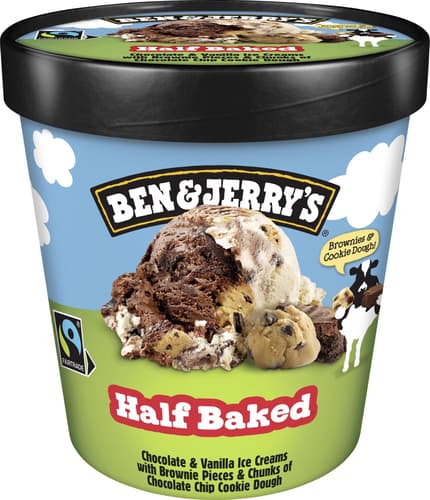 Ben & Jerry's Eis Half Baked
