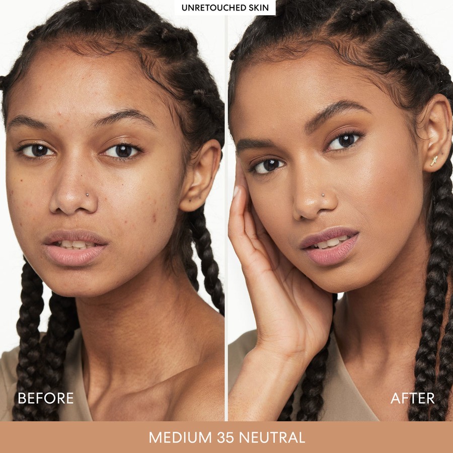 bareMinerals BarePro 16hr Skin-Perfecting Powder Foundation Medium 35 Neutral 8g