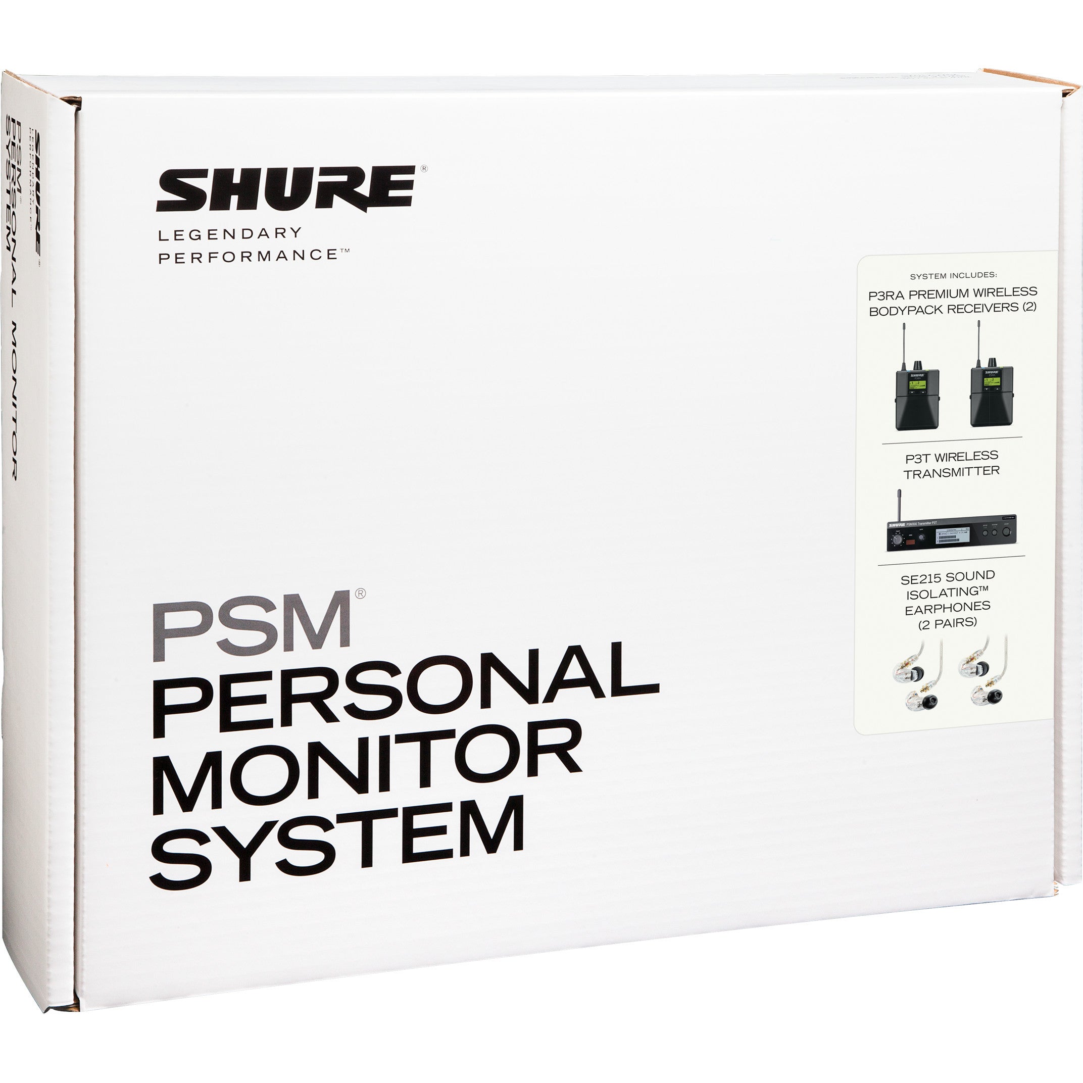 Shure PSM300 Twin Pack Pro in-ear monitoring (T11: 863-865 MHz)