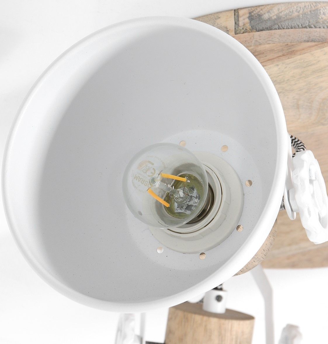 Plafondlamp 3036W Gearwood Mexlite ⌀38  x H23 cm