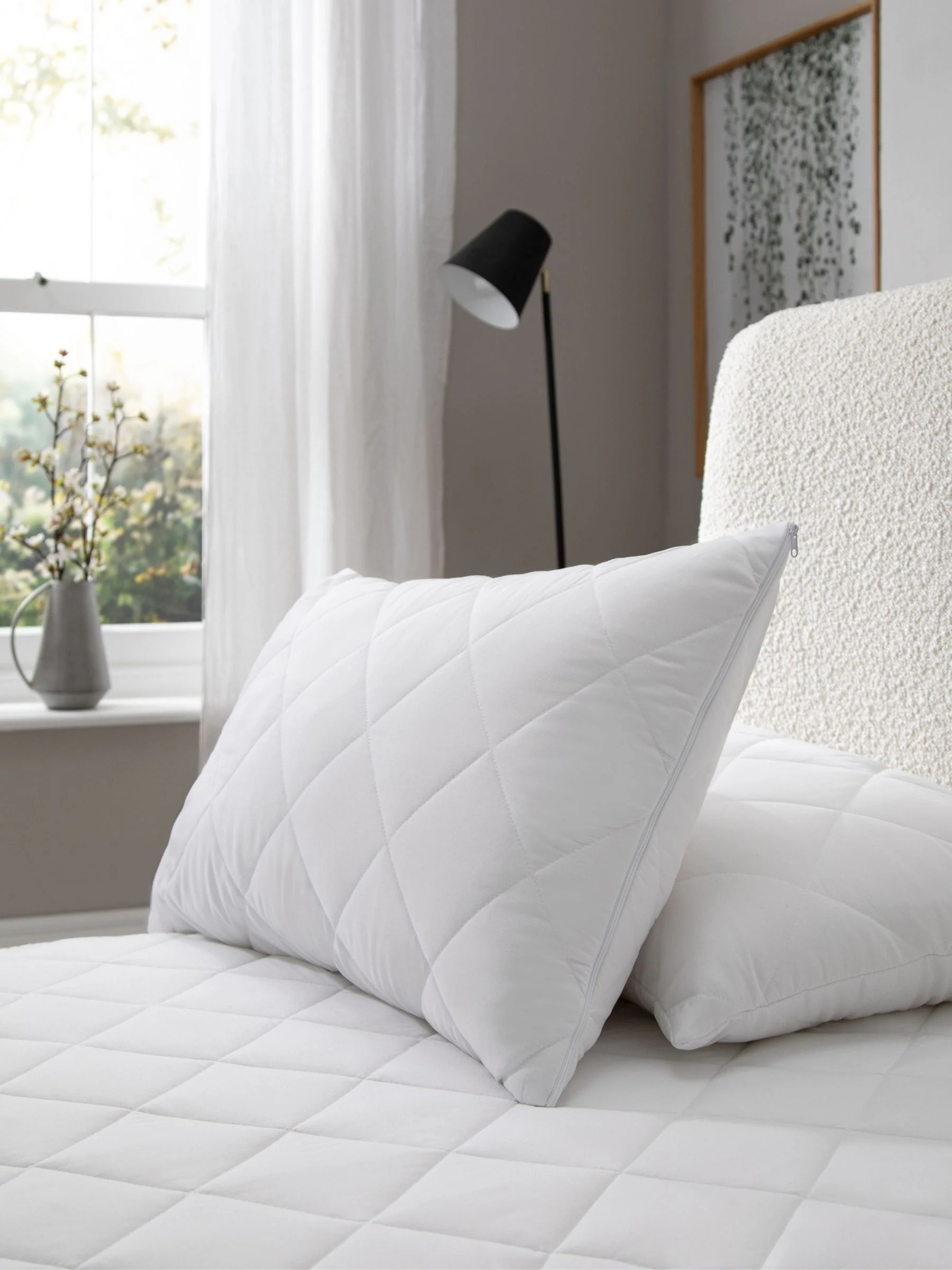 FBC Allergy Defence White Pillow Protector