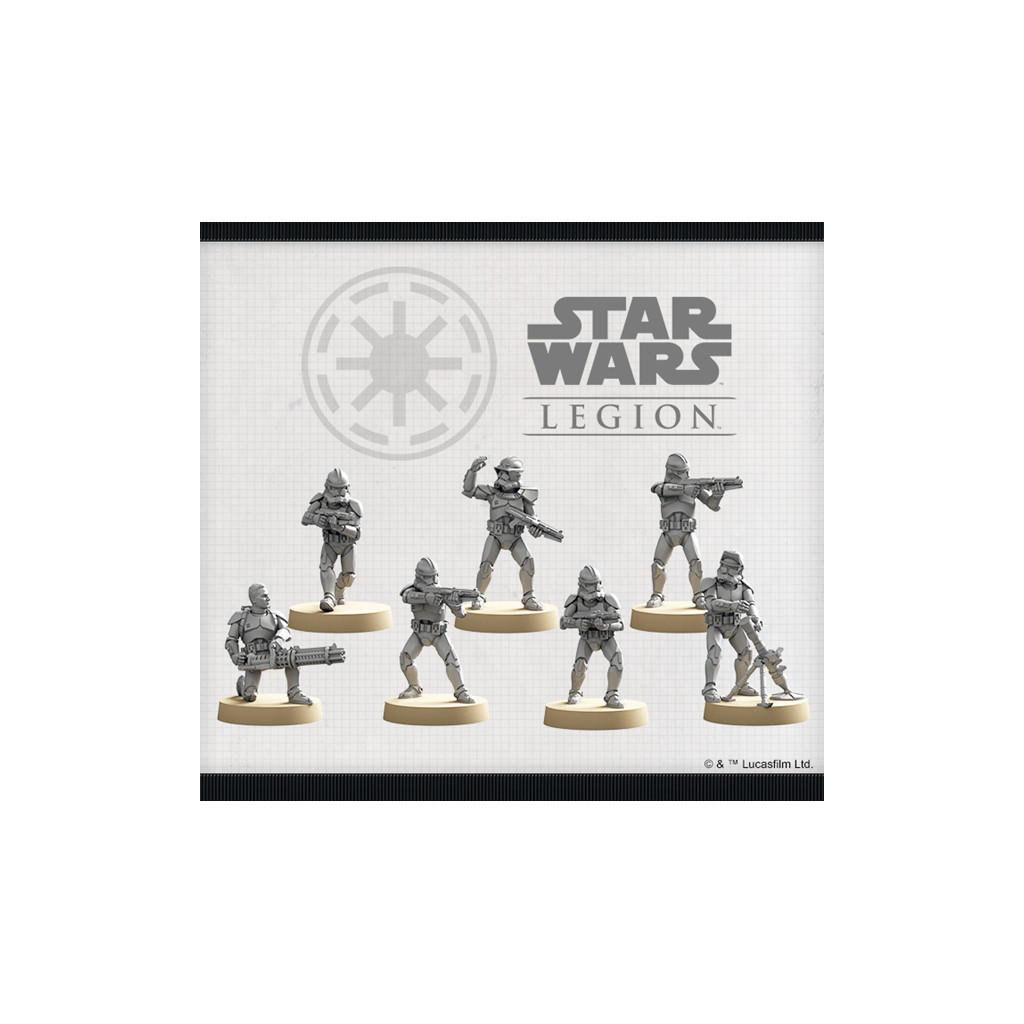 Star Wars : Légion - Soldats Clone de Phase II