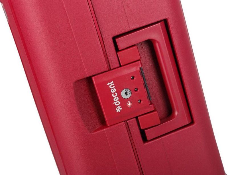 Decent Transit Large Koffer 82 Rood