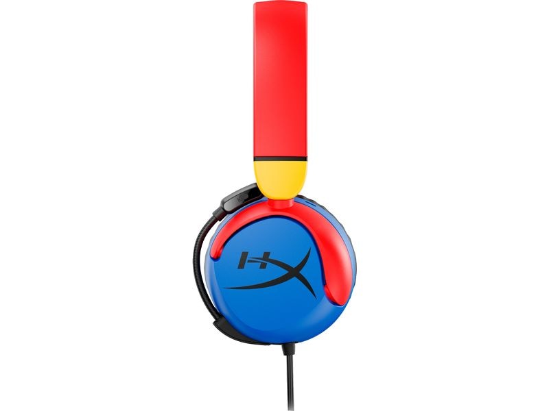 HyperX Headset Cloud Mini Blau/Gelb/Rot/Schwarz Komfortables Kinder-Gaming-Headset für PC und Spielkonsolen