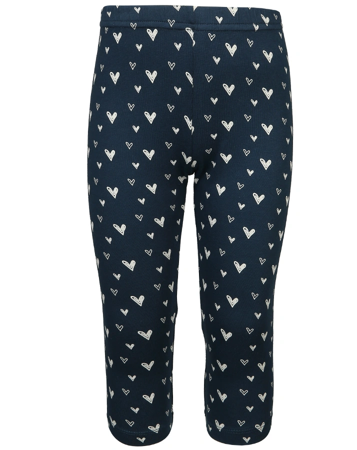 Capri-Leggings LYNFORD HEARTS in dunkelblau