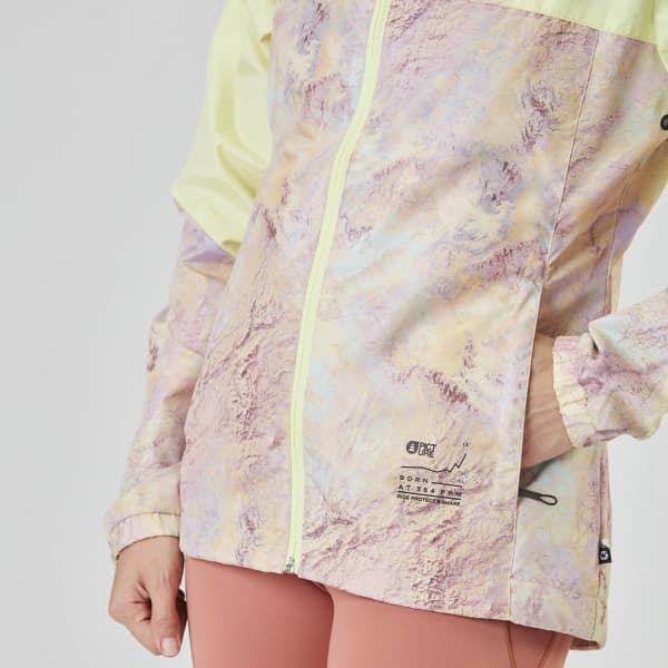 Veste randonnée PICTURE SCALE PRINTED JKT W GEOLOGY CREAM