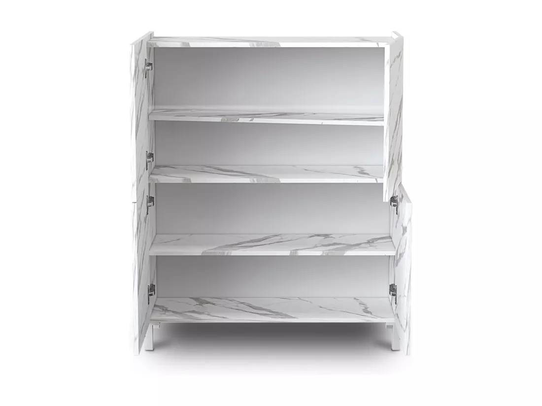 Meuble haut BURHAM WHITE MARBLE