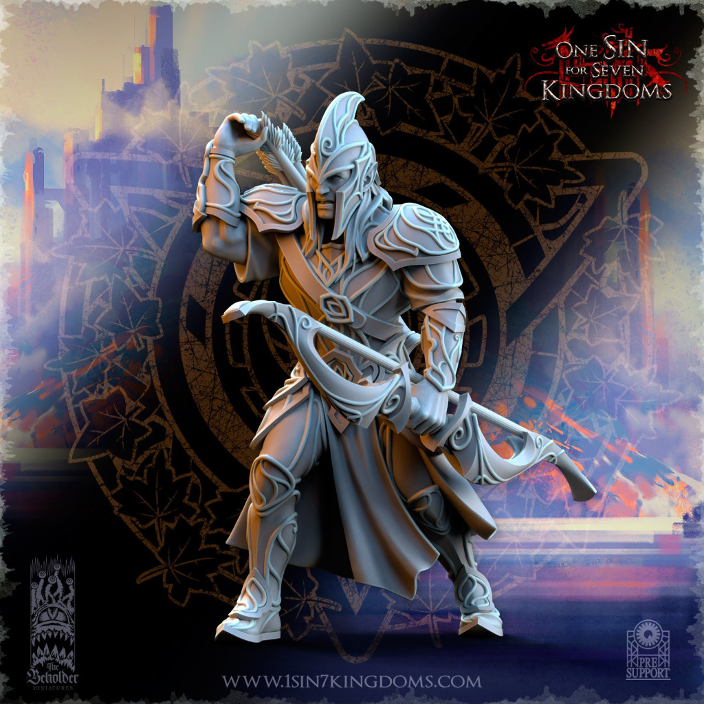 The Beholder Miniatures - Elfes - Archers