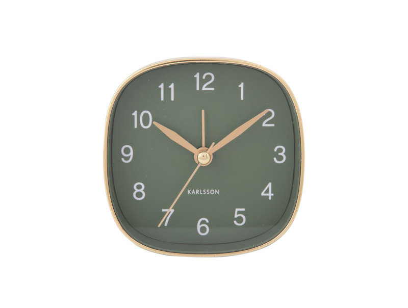Alarm Clock Travel Square KA5957BK Black