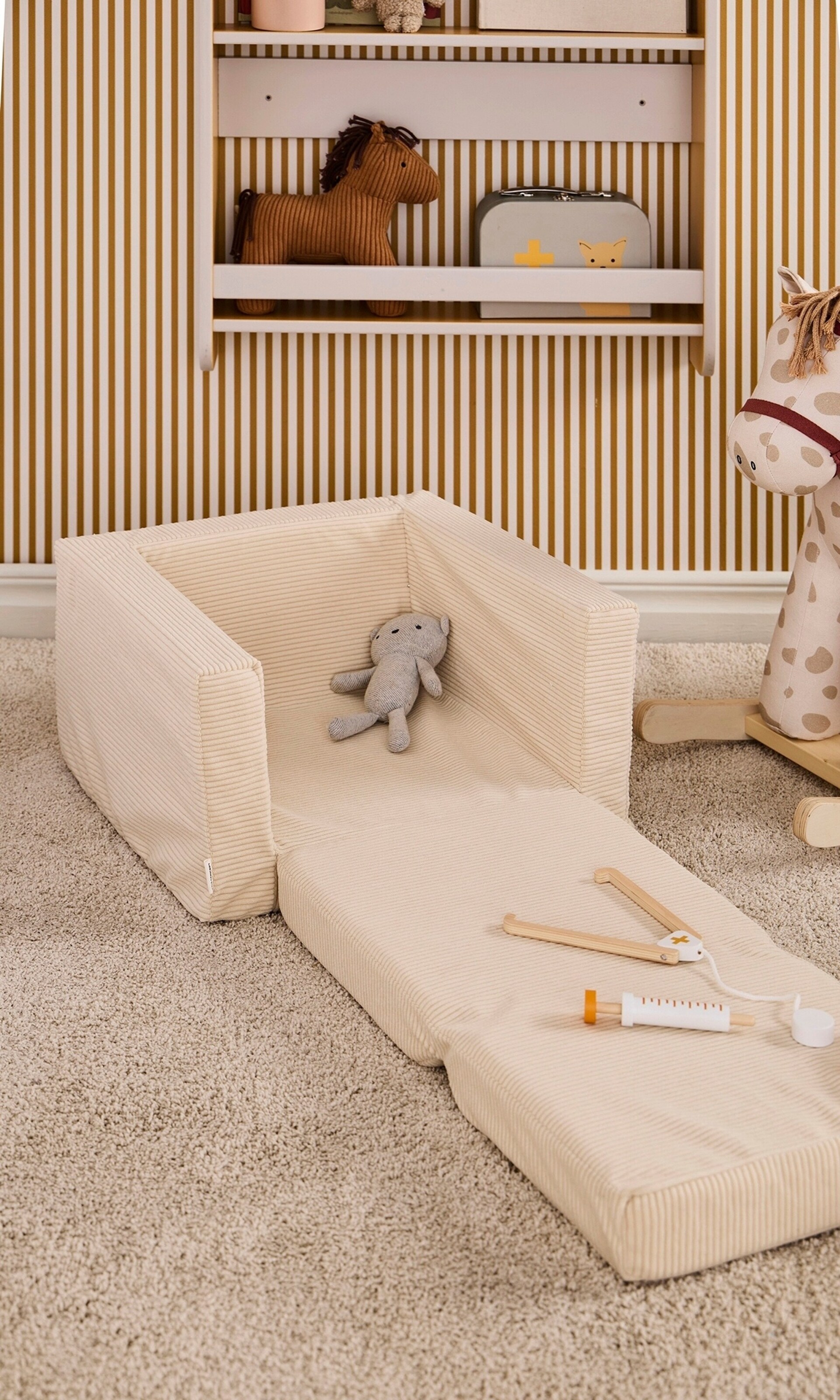 Kids Concept Sessel ausklappbar weiss