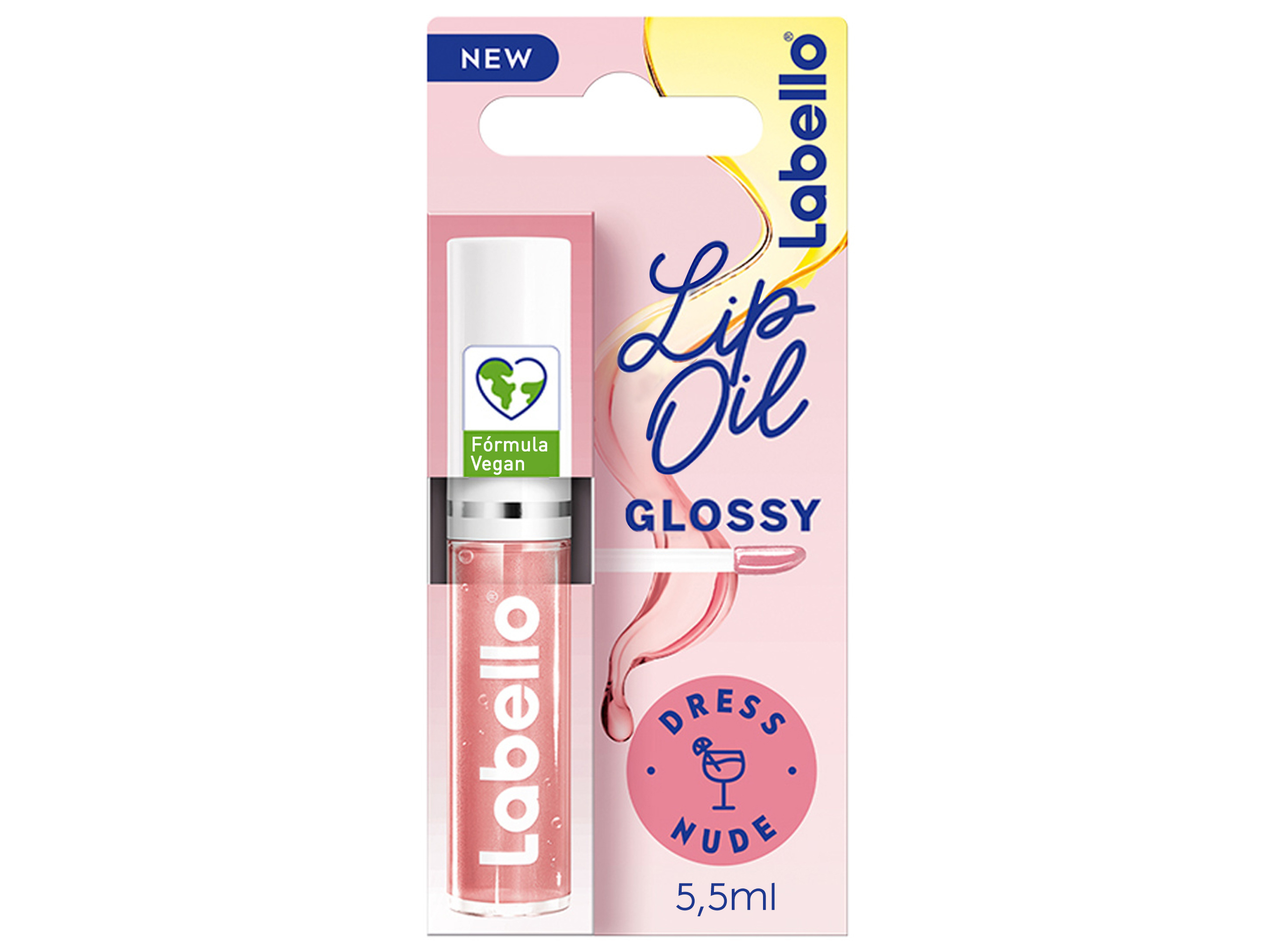 LIP OIL CUIDADO DOS LÁBIOS DRESS NUDE LABELLO 55 ML