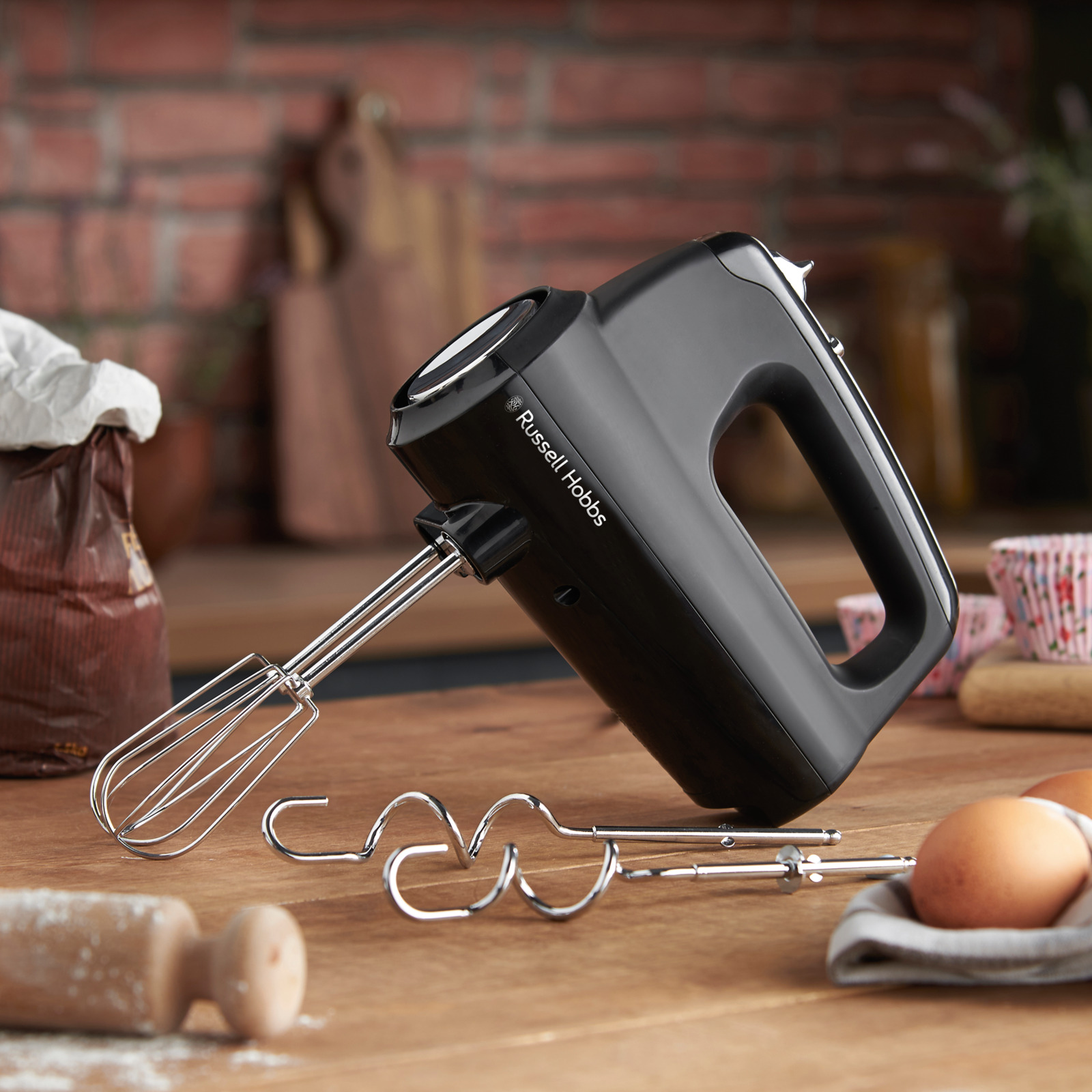 RH Matte Black Handmixer 24672-56