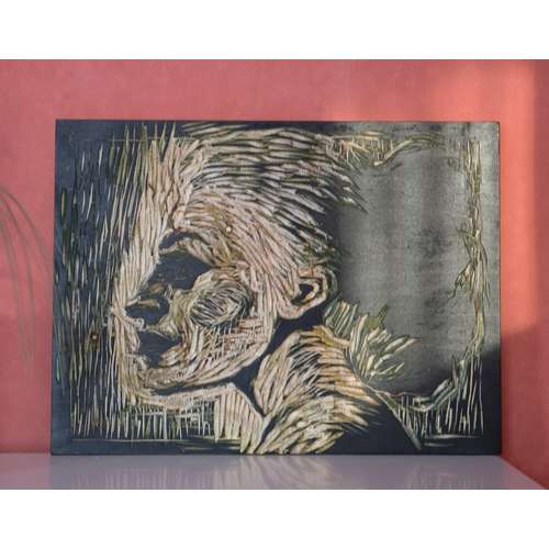 GERSTAECKER Tintoretto Holzmaltafel