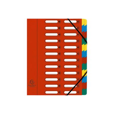 Exacompta Harmonika - Trieur à fenêtres 24 positions - disponible dans différentes couleurs