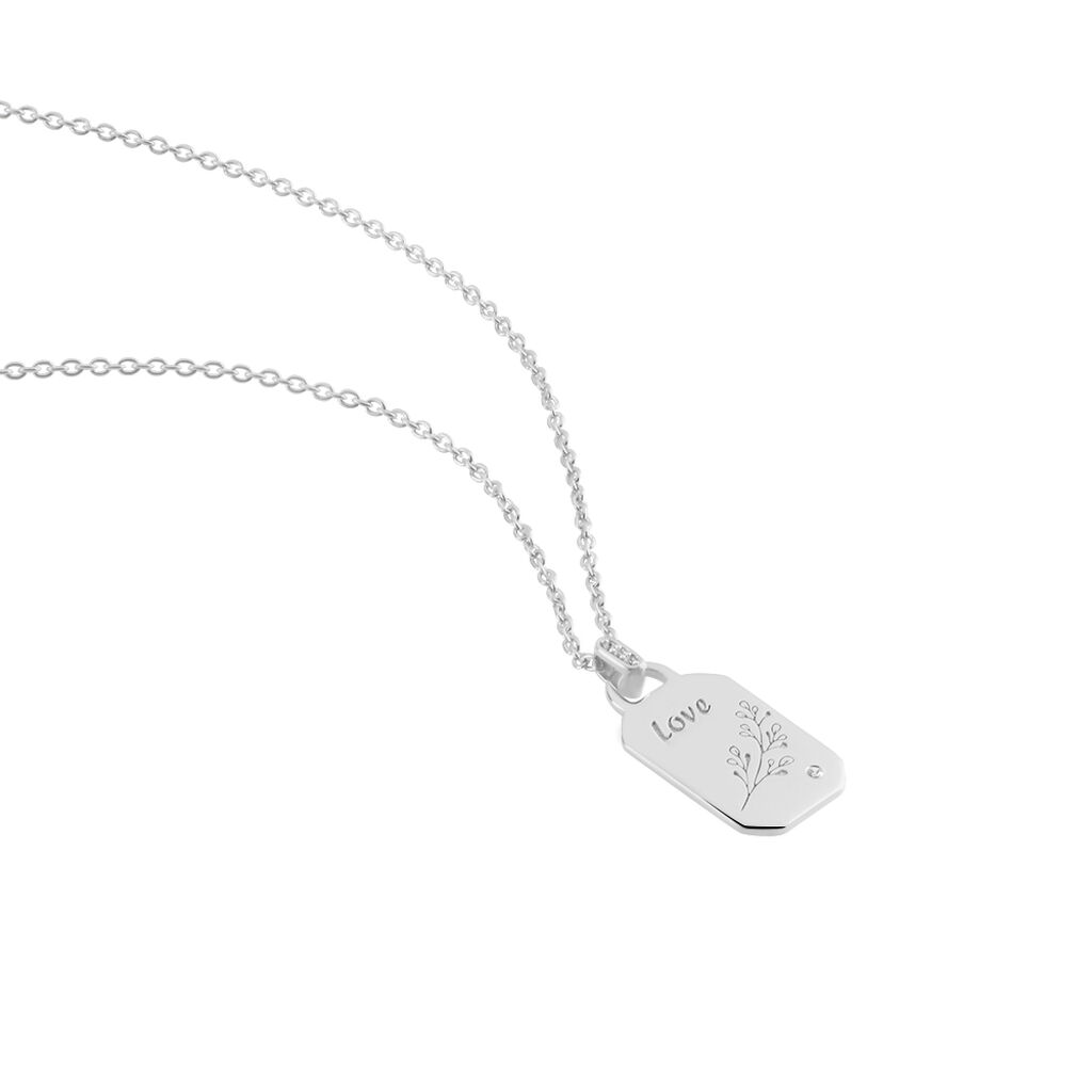 Collier Lenus Argent Oxydes De Zirconium