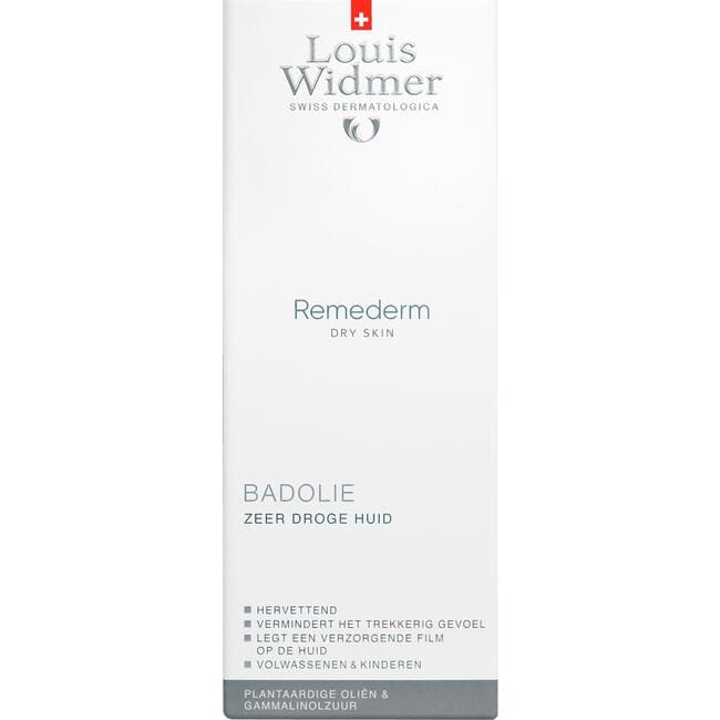 Louis Widmer Remederm Badolie Licht Geparfumeerd