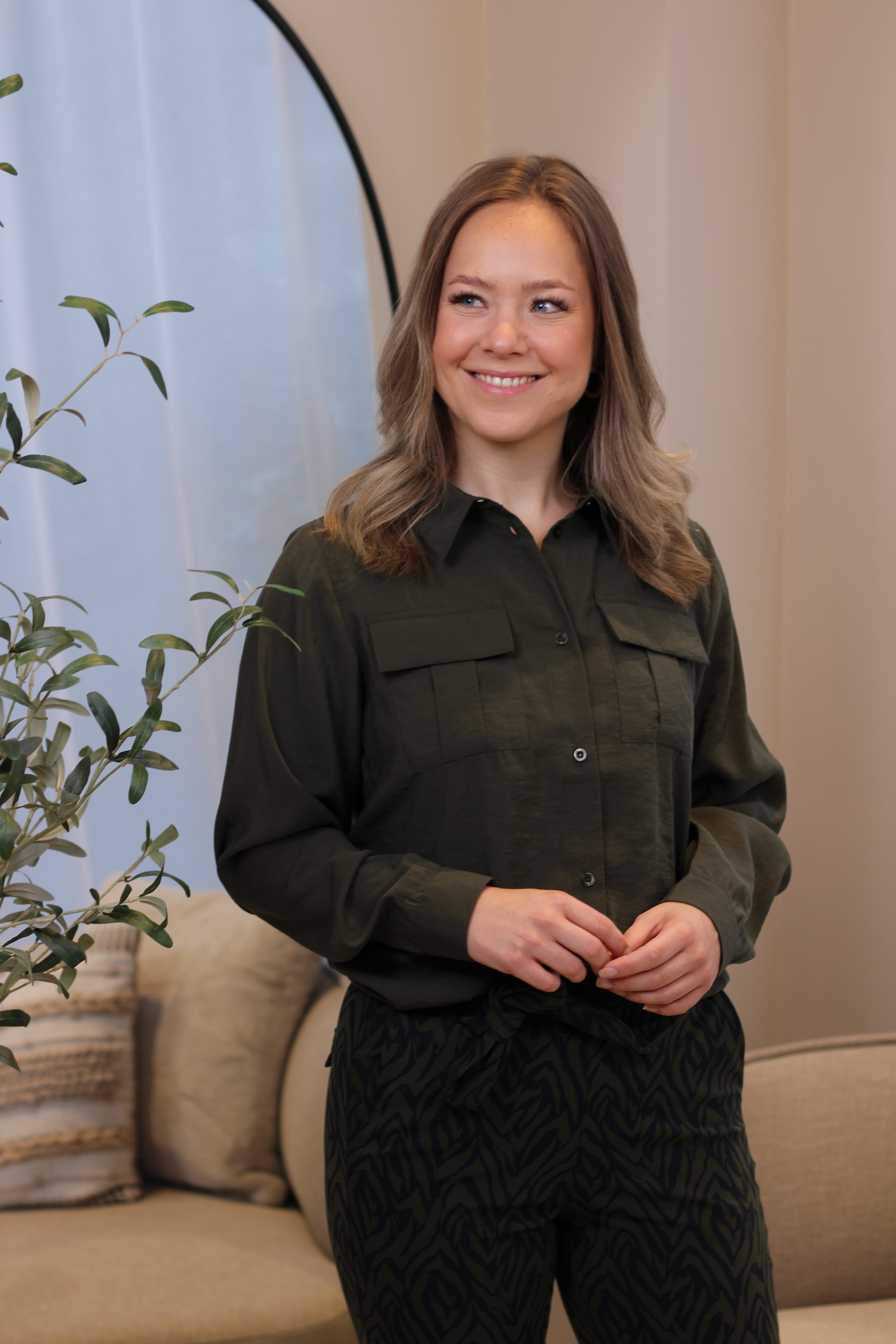 Zoso - Ramona Woven Blouse - Army