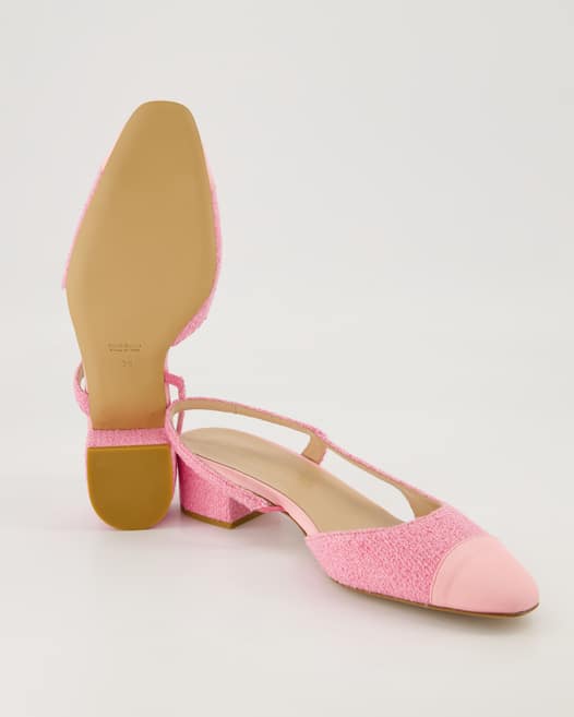 Konstantin Starke Rosette Slingpumps in Rosa