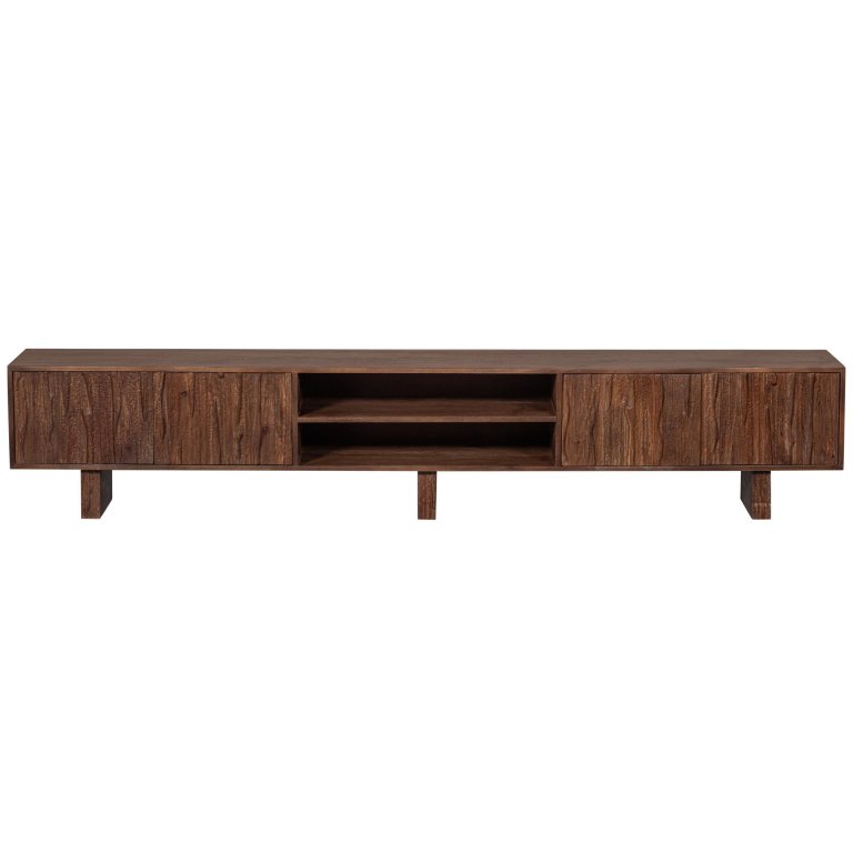 WOOOD Lavish tv-kast warm bruin