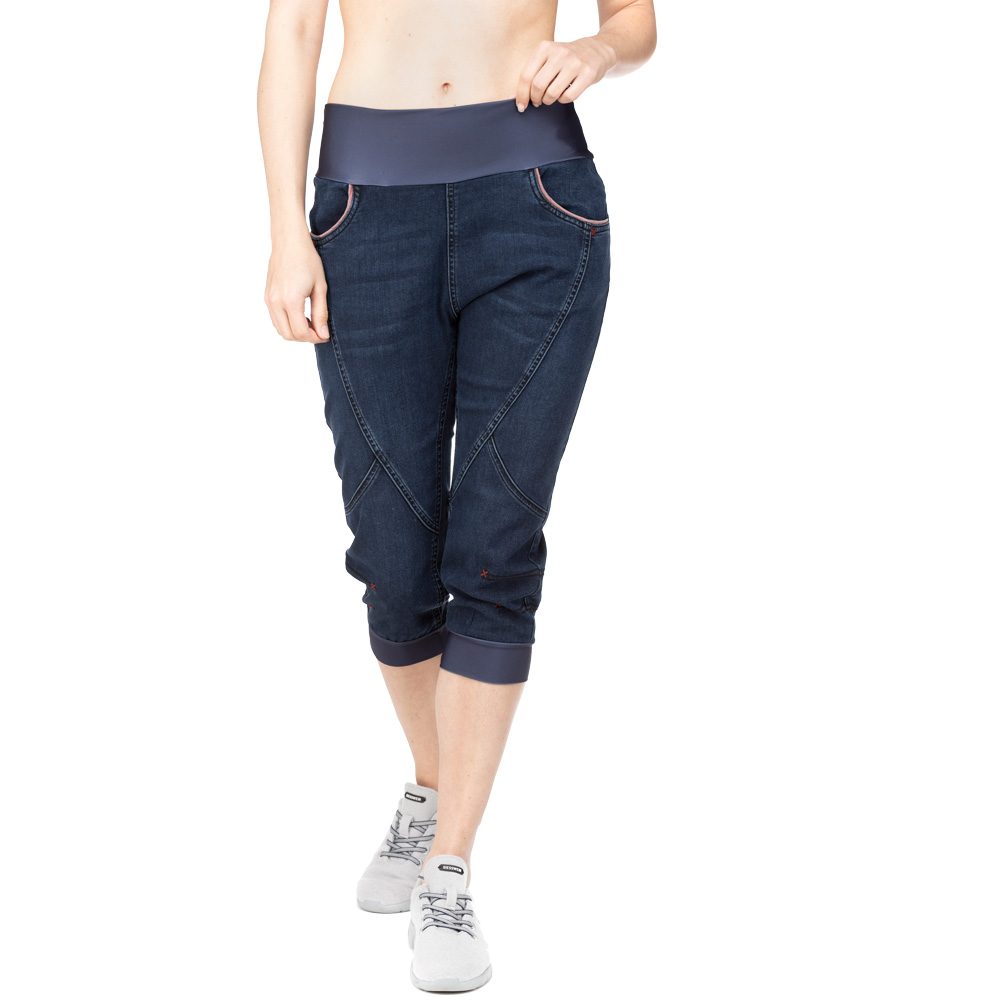 Chillaz Fuji 2.0 3/4 Kletterhose Damen denim dark blue