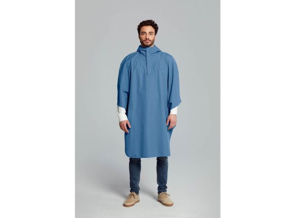 Basil Hoga Unisex Regnponcho, Horizon Blue
