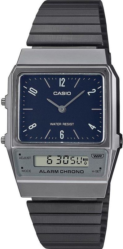Casio Casio Collection Vintage AQ 800EB 2AEF Horloge Staal Grijs Ø 35