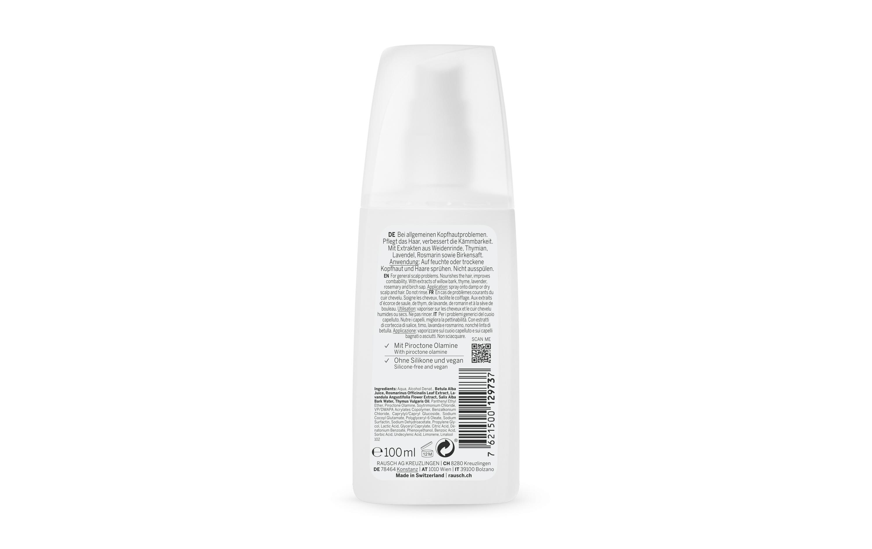 Pflegespray Weidenrinde Spezial 200200 ml1 StückSpezialpflege bei fettigen Schuppen und Juckreiz