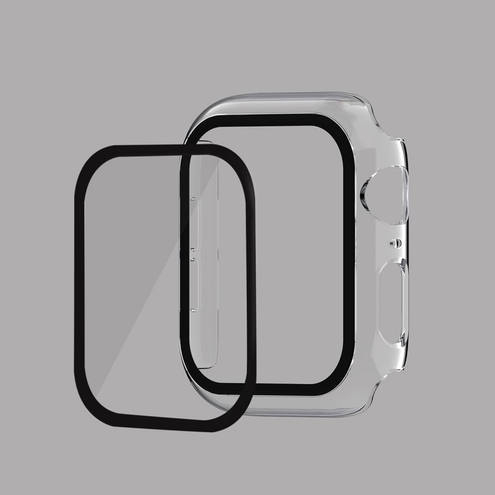 Apple Watch (40mm) Hardcase Bumper   Display Schutzfolie - Transparent