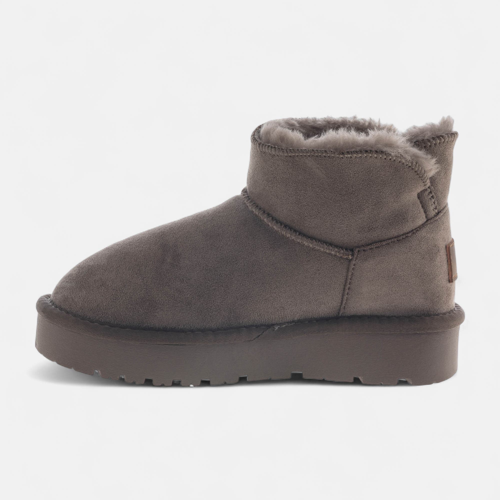 Bottines Fille taupe