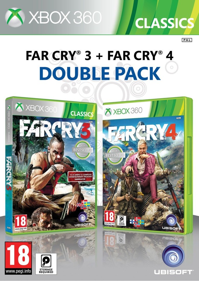 Far Cry 3 + Far Cry 4 (Double Pack)- Xbox360