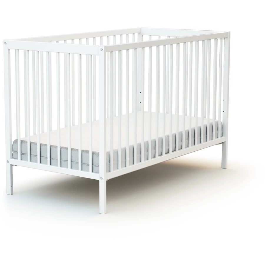 AT4 Babybett ESSENTIAL weiß 60 x 120 cm