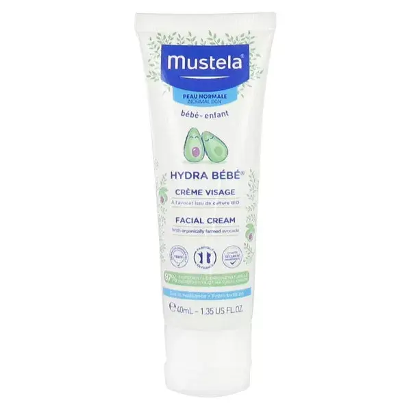 Mustela Hydra Bébé Creme Facial Hidratante 40ml