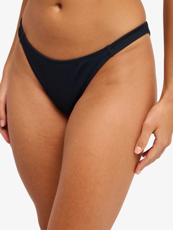 Roxy Love Cheeky Bas de bikini culotte brésilienne Noir Femme