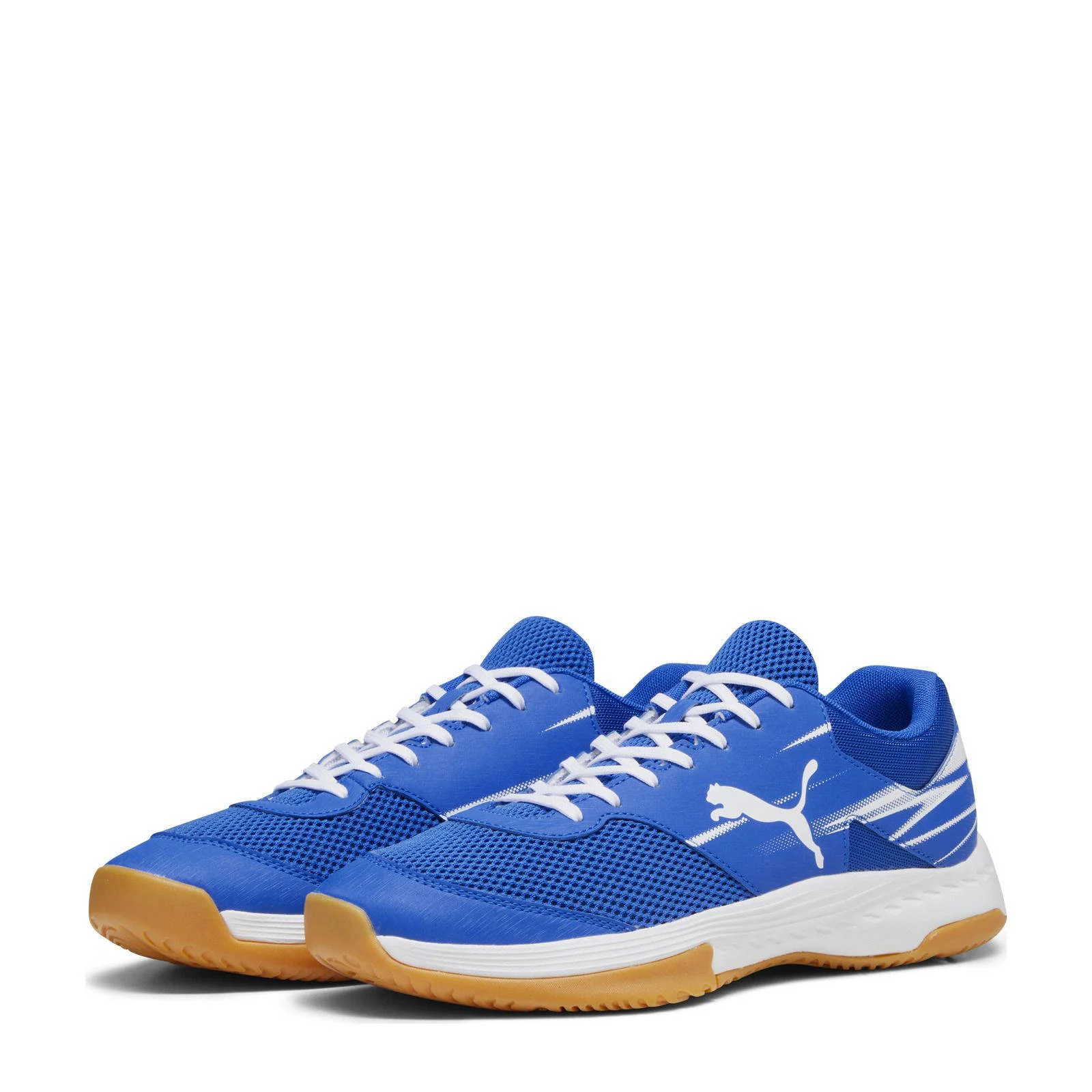 Puma Varion II  zaalsportschoenen kobaltblauw/wit