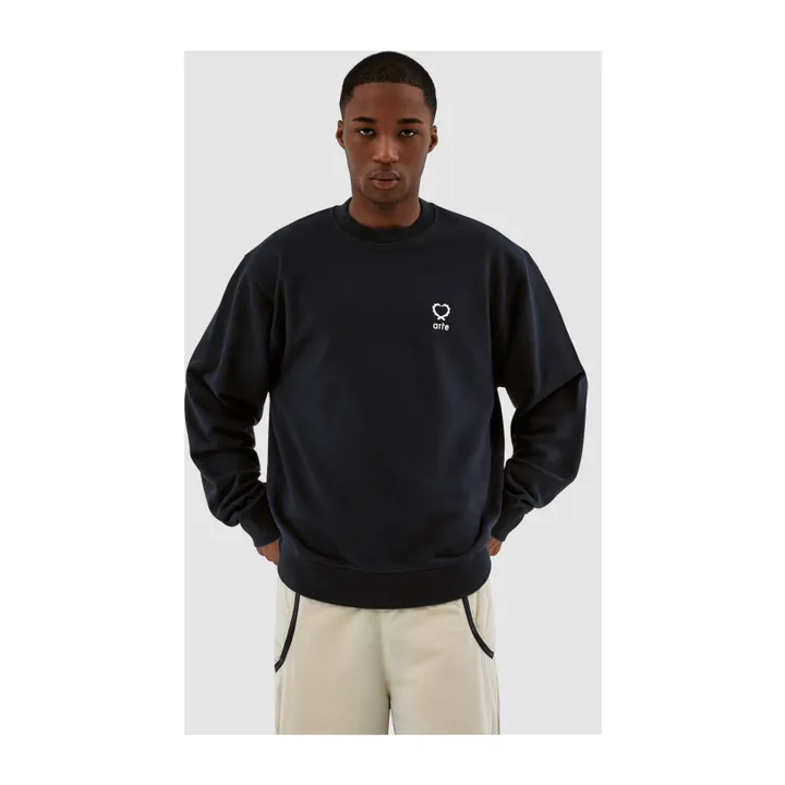 Arte Antwerp Sweat Heart Leaves | Bleu marine