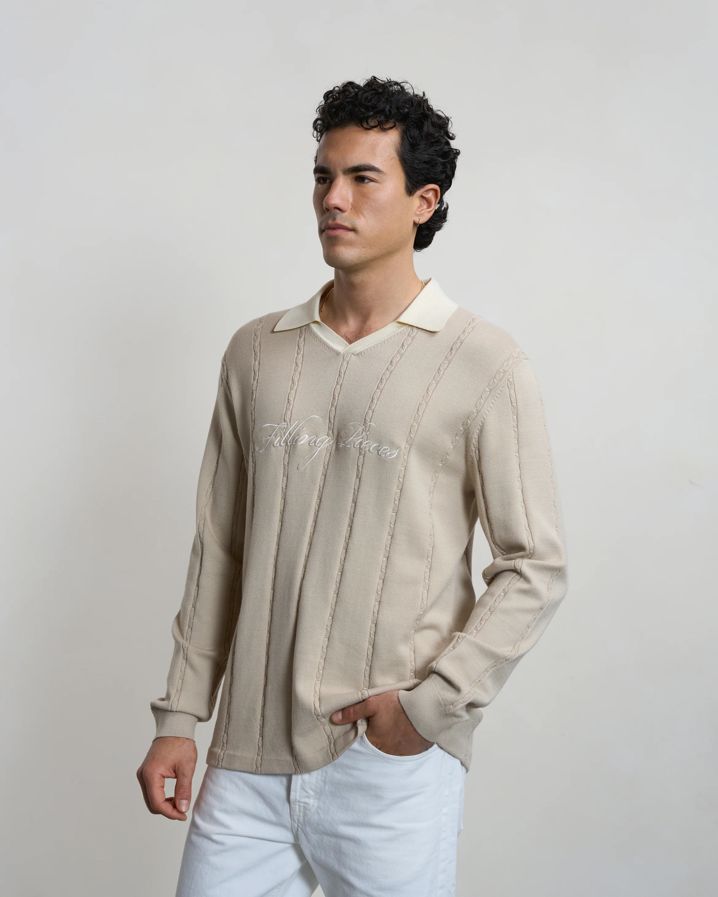 Knit Football Jersey Peyote