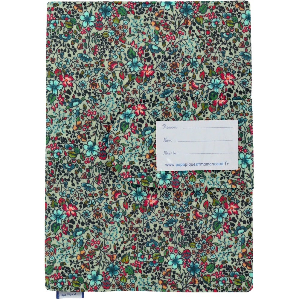 Protège Carnet De Santé Fleur Mentholé