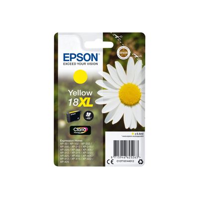 Epson 18XL Pâquerette - jaune - cartouche d'encre originale
