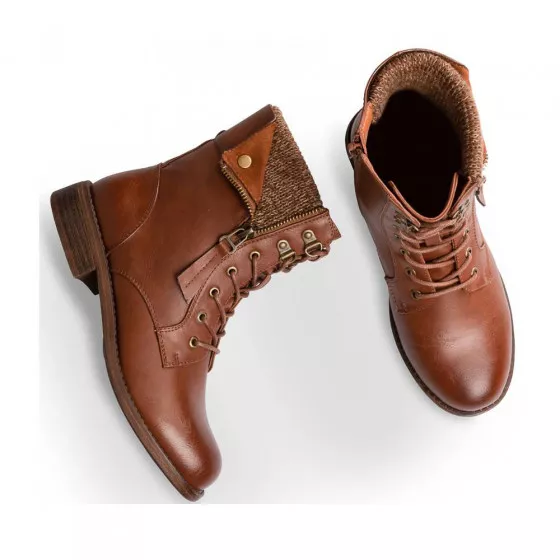 Bottines COGNAC MERRY SCOTT