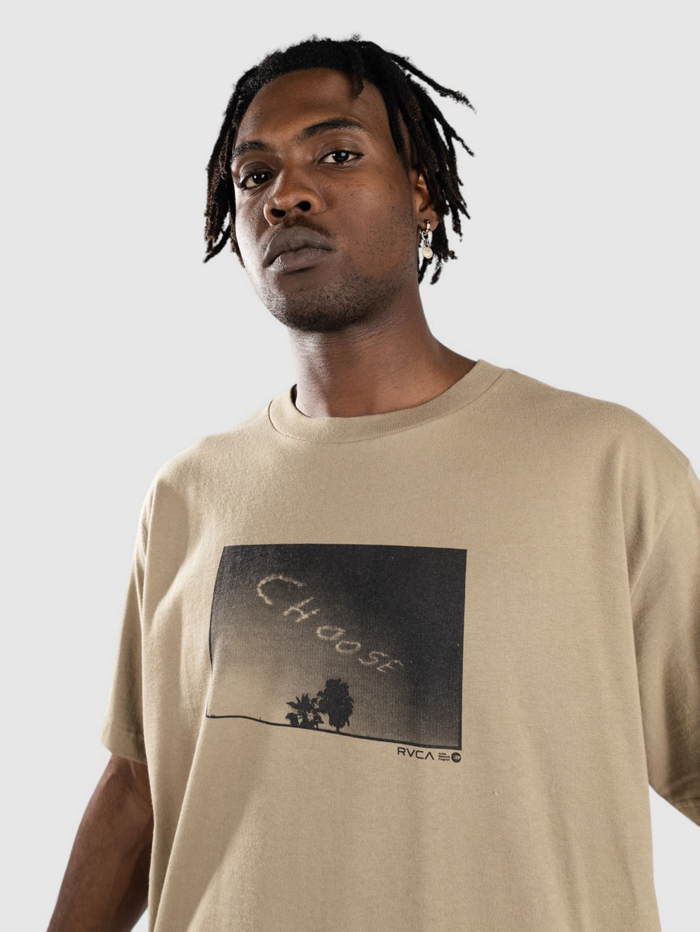 RVCA Choose T-Shirt tobacco