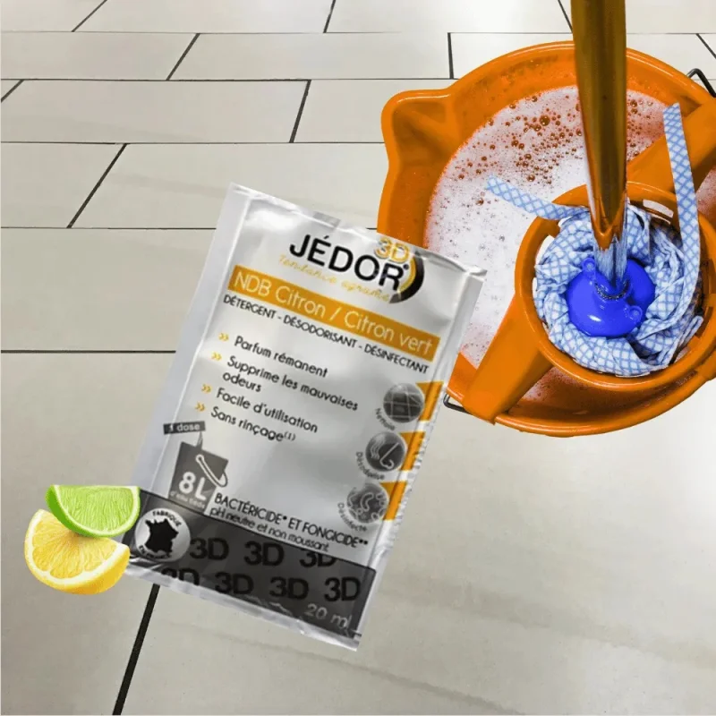 JEDOR - Dosettes sols 3D - Parfum citron- x250