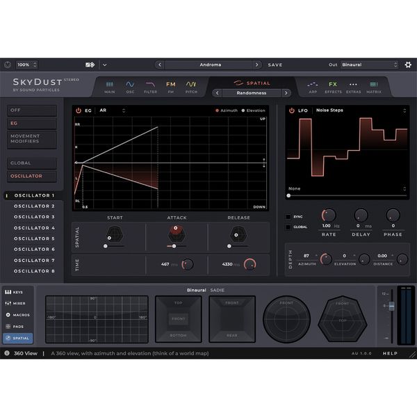 Sound Particles SkyDust Stereo
