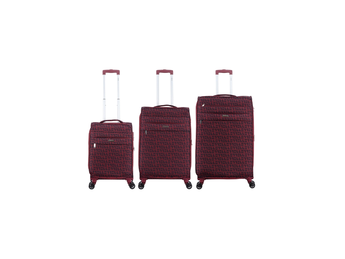 ELLE Couture 55/66/77 cm Reiskofferset - Rood