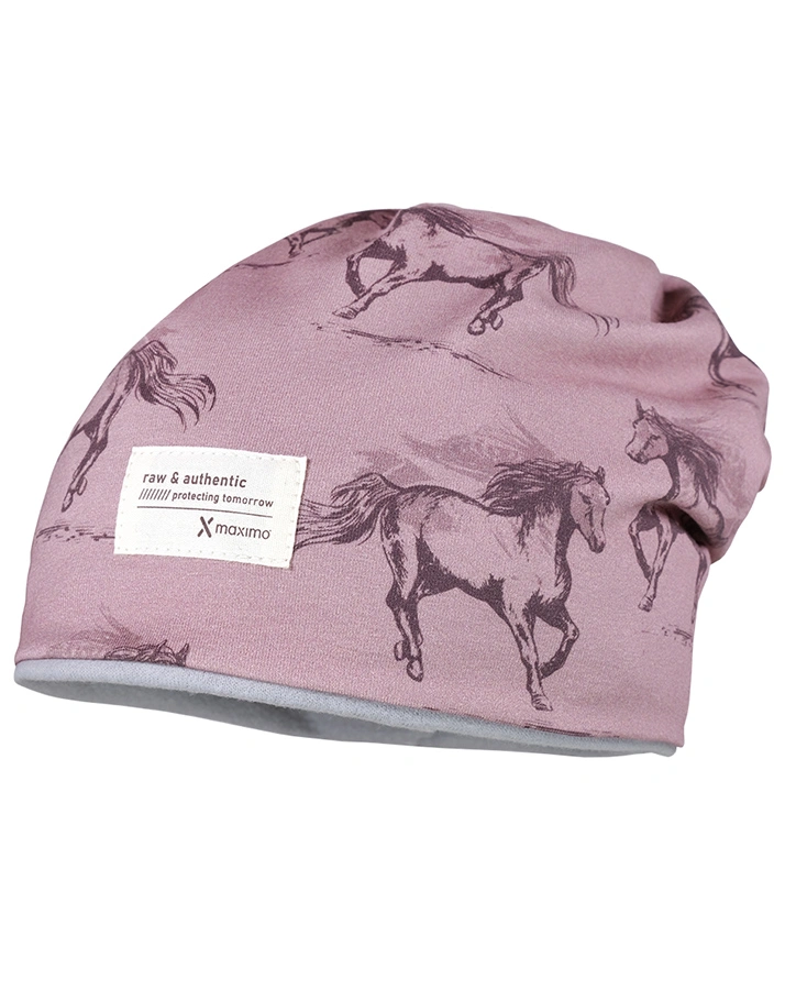Jersey-Beanie MINI HORSE in elderberry
