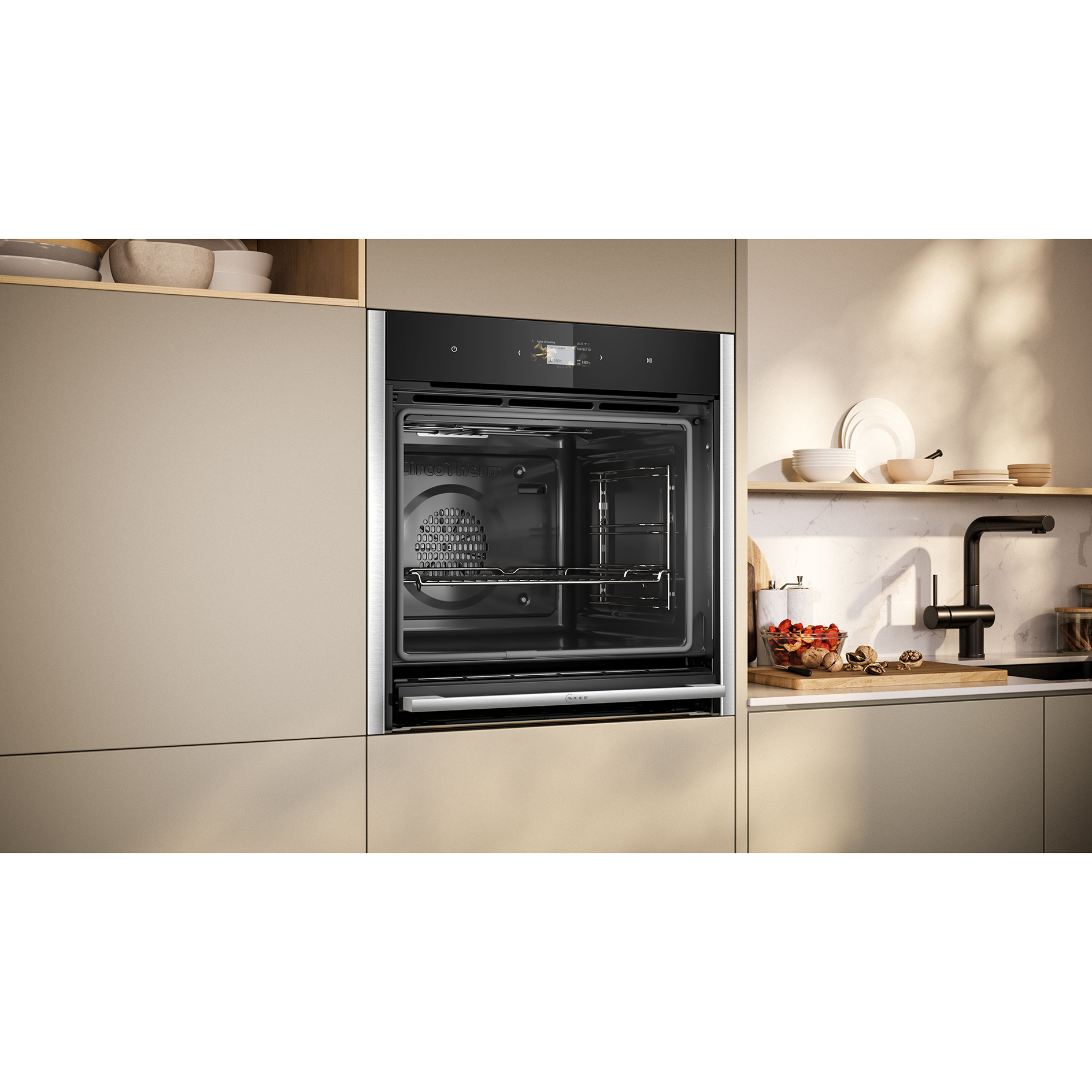 NEFF Einbau-Backofen B64CS71N0 - Edelstahl - A+