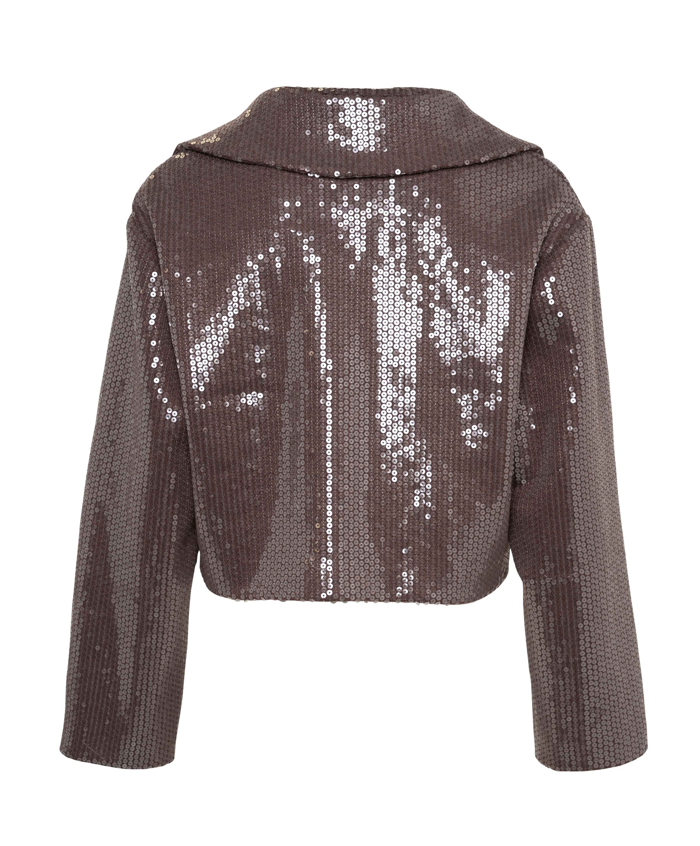 Rinascimento Dames jas bruin