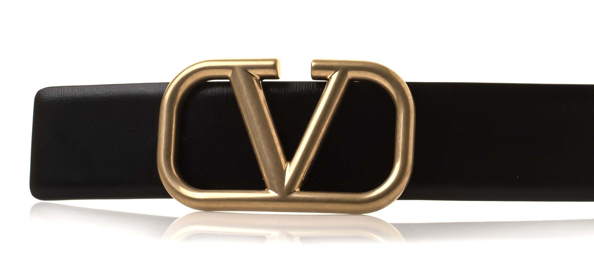 Valentino Garavani V-Logo Signature Belt 4.0