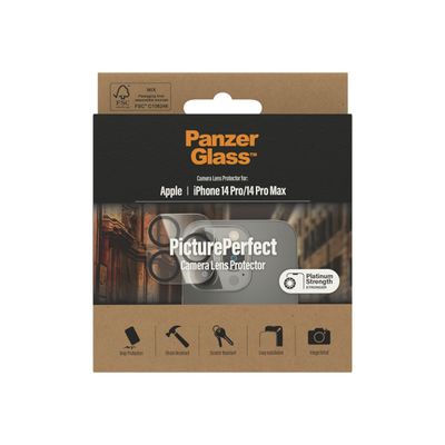 PanzerGlass PicturePerfect - protection d'écran caméra - verre trempé pour iPhone 14 Pro/14 Pro Max