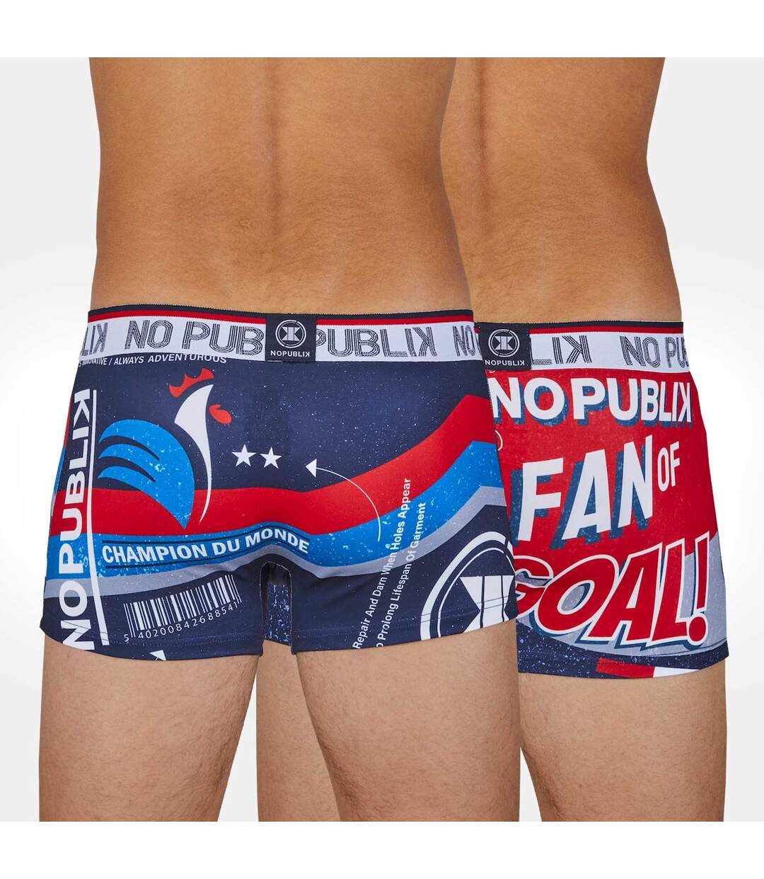 Lot de 2 boxers Fan Goal