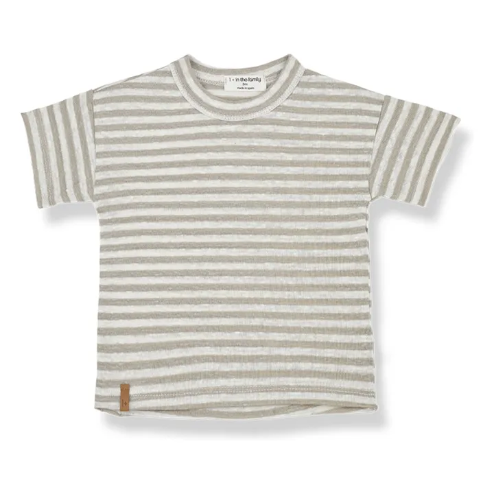 1+ in the family T-shirt Cesar Lin | Grège